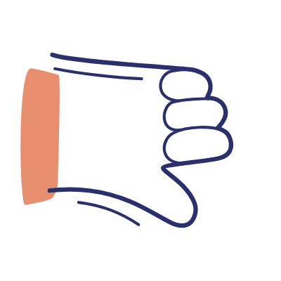 Thumb Down, Animated Icon, Motif