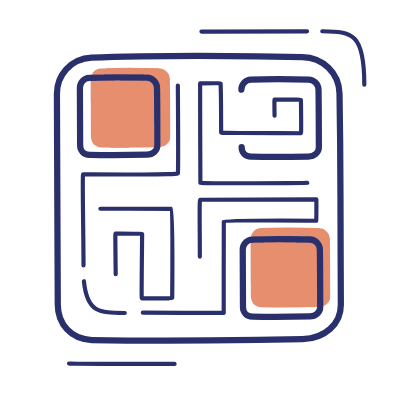 QR Code, Animated Icon, Motif