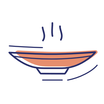 Plate Steam, Animated Icon, Motif