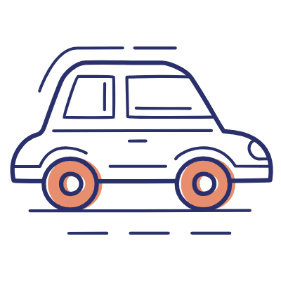 Car, Animated Icon, Motif