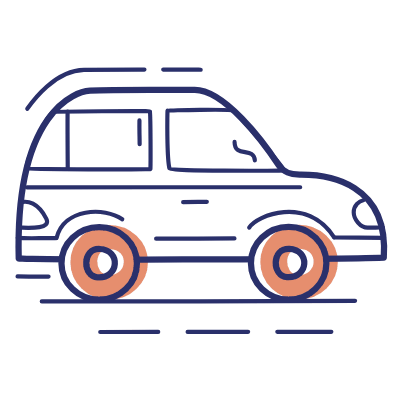Car, Animated Icon, Motif