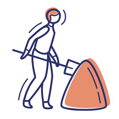 Dig, Animated Icon, Motif