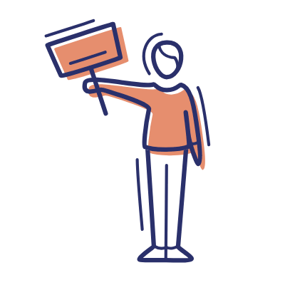 Protest, Animated Icon, Motif