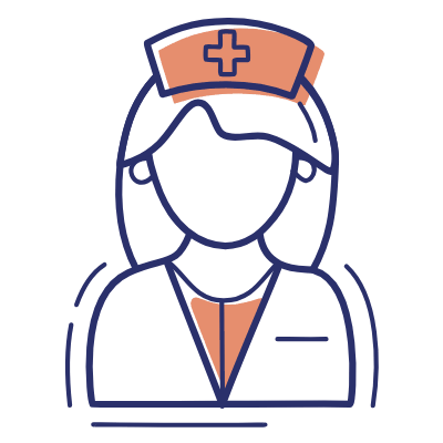 Woman Nurse, Animated Icon, Motif