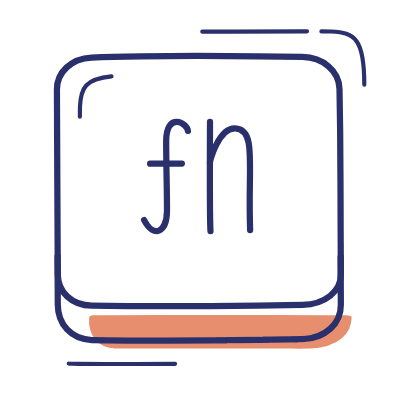 Fn Key, Animated Icon, Motif