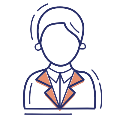 Man Elegant, Animated Icon, Motif