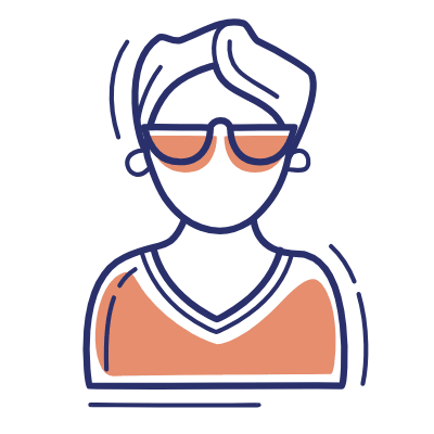 Man Handsome, Animated Icon, Motif
