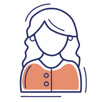 Woman Casual, Animated Icon, Motif