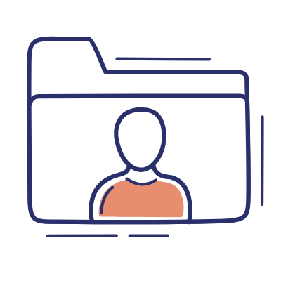Folder User, Animated Icon, Motif