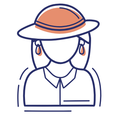 Woman Elegant, Animated Icon, Motif
