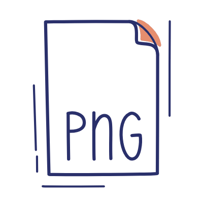 Document PNG, Animated Icon, Motif