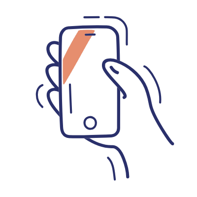 Hand Smartphone, Animated Icon, Motif