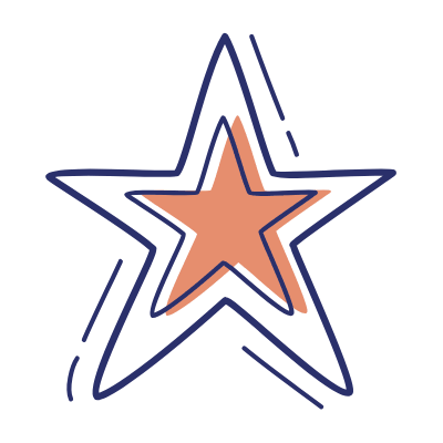 Star Rating, Animated Icon, Motif