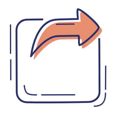 Share, Animated Icon, Motif