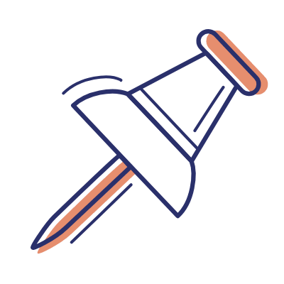 Pushpin, Animated Icon, Motif