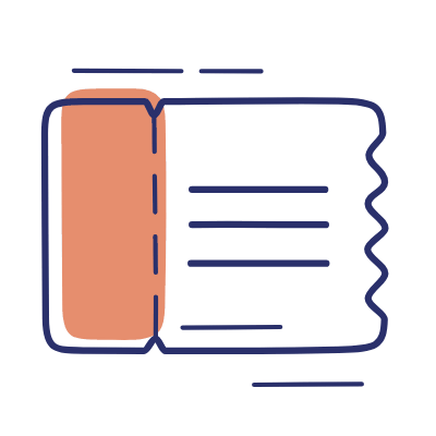 Ticket Perforated, Animated Icon, Motif
