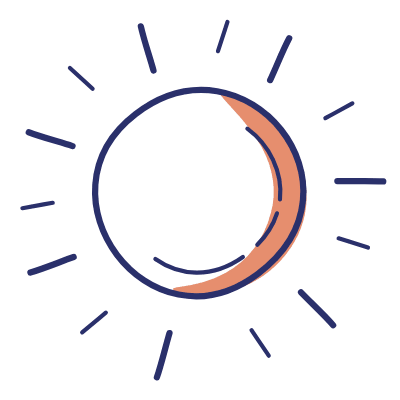Sun, Animated Icon, Motif