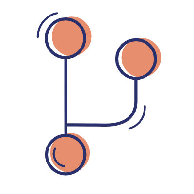 Code Fork, Animated Icon, Motif