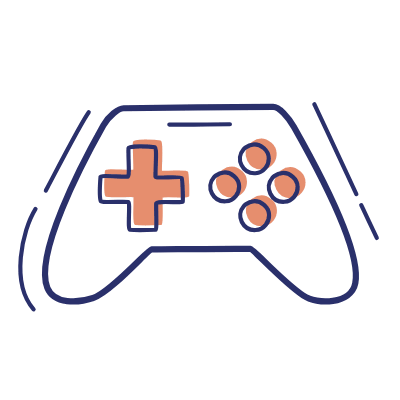Game Pad, Animated Icon, Motif