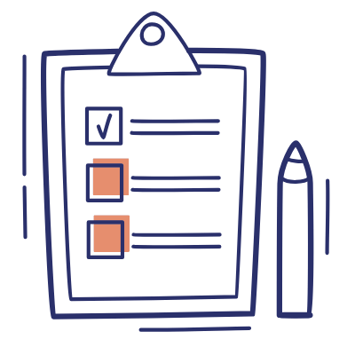 Questionnaire, Animated Icon, Motif