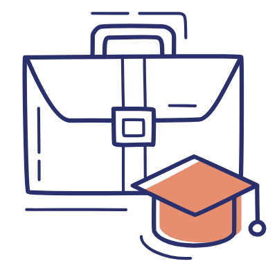 Briefcase Internship, Animated Icon, Motif