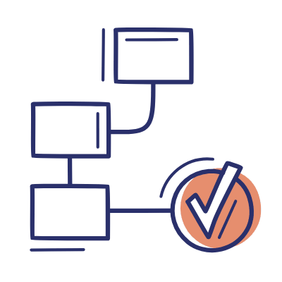 Project Diagram, Animated Icon, Motif