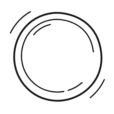 Circle, Animated Icon, Outline