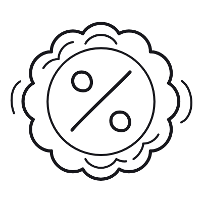 Sale, Animated Icon, Outline
