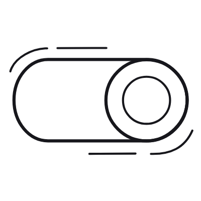 Toggle Right, Animated Icon, Outline