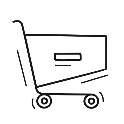 Cart Minus, Animated Icon, Outline