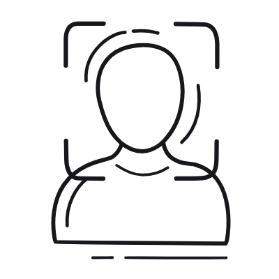 Face ID, Animated Icon, Outline