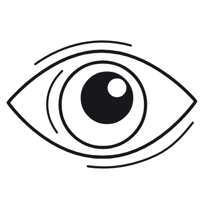 Eye, Animated Icon, Outline