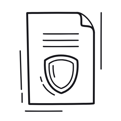 Privacy Policy, Animated Icon, Outline