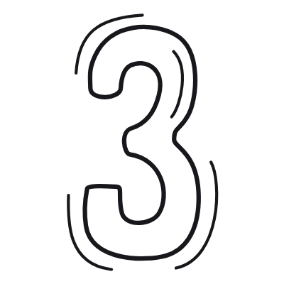3, Animated Icon, Outline