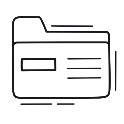 Folder, Animated Icon, Outline