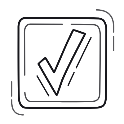 Check Box, Animated Icon, Outline