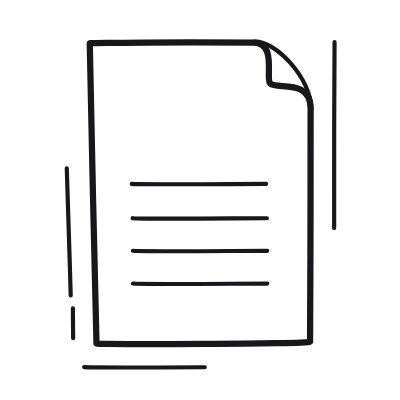 Document, Animated Icon, Outline