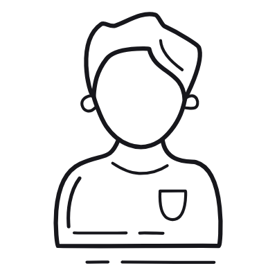 Man, Animated Icon, Outline