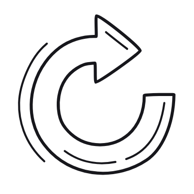 Spin, Animated Icon, Outline