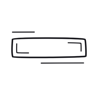 Minus Rotation, Animated Icon, Outline