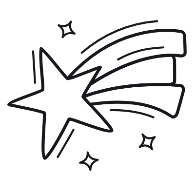 Star Of Bethlehem, Animated Icon, Outline