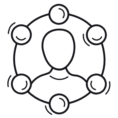 Omnichannel, Animated Icon, Outline