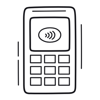 Terminal, Animated Icon, Outline