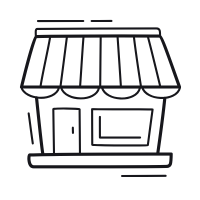 Shop, Animated Icon, Outline