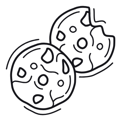 Cookies, Animated Icon, Outline
