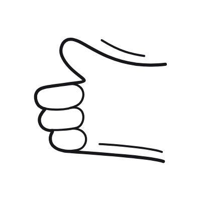 Thumb Up, Animated Icon, Outline