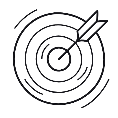 Target, Animated Icon, Outline