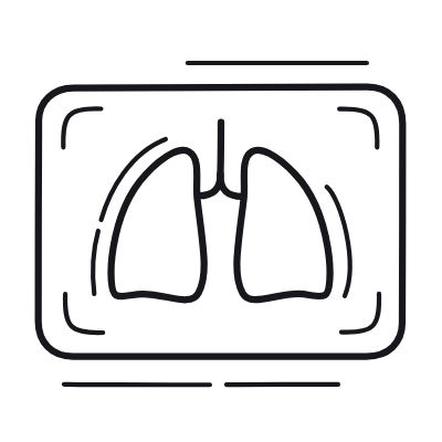 X-Ray, Animated Icon, Outline