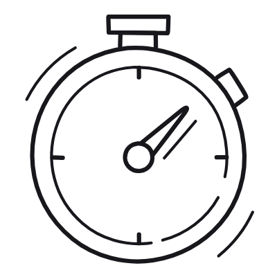 Timer, Animated Icon, Outline