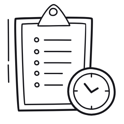 Order History, Animated Icon, Outline